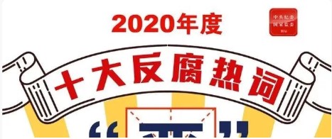 2020年度十大反腐热词，新鲜出炉！
