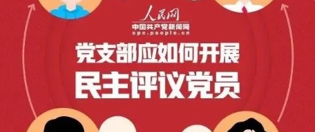 一图解，党支部应如何开展民主评议党员